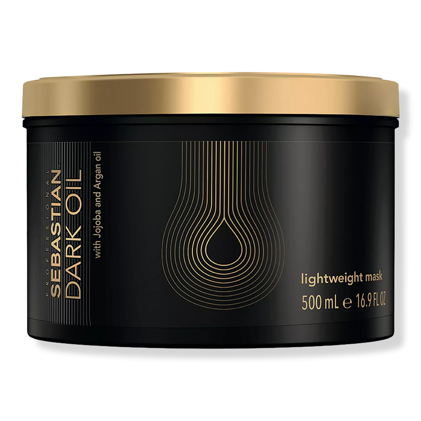 Sebastian Professional Dark Oil Lightweight Treatment Mask | Nourishing Blend of Natural Oils for 3x Smoother Hair