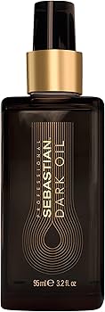 Sebastian Professional Dark Oil Lightweight Hair Styling Oil | Nourishing Blend of Natural Oils for a Smooth, Sleek Finish