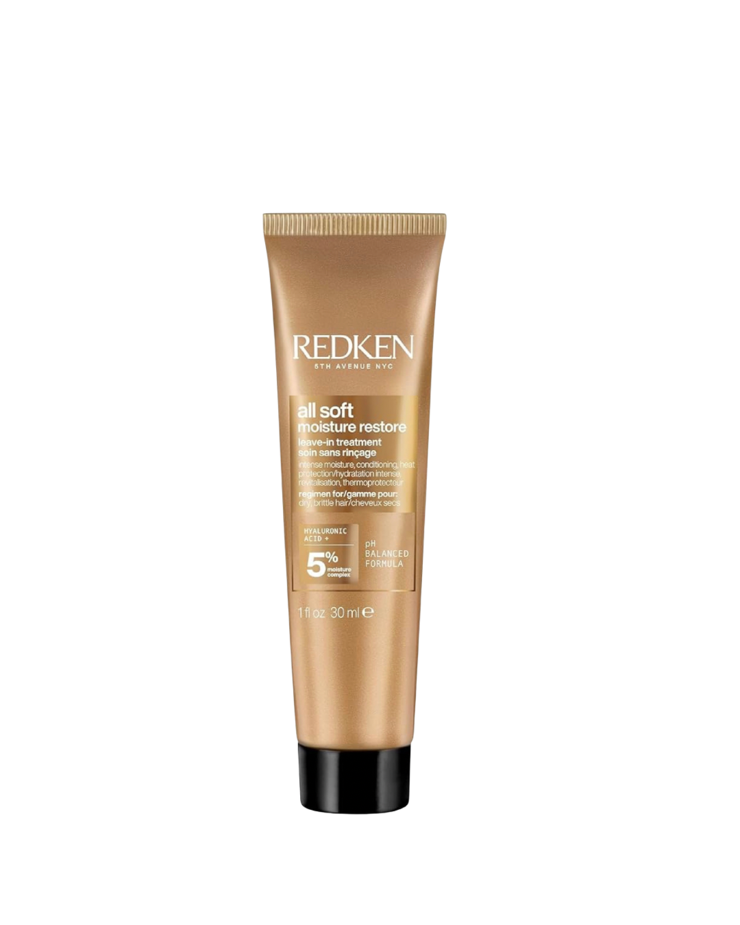 Redken All Soft Moisture Restore Leave-In Treatment For Dry, Brittle Hair - Hair Treatment For Humidity, Heat and Frizz Protection