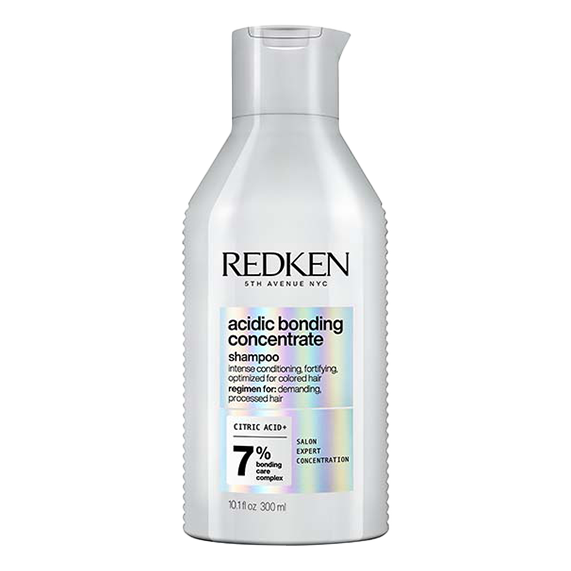 Redken Acidic Bonding Concentrate Shampoo For Damaged Hair Repair - Strengthens and Repairs Weak and Brittle Hair, Sulfate-Free, With Citric Acid