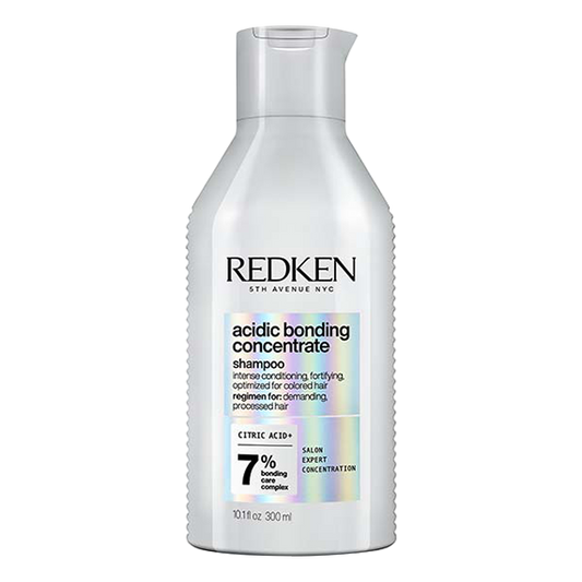 Redken Acidic Bonding Concentrate Shampoo For Damaged Hair Repair - Strengthens and Repairs Weak and Brittle Hair, Sulfate-Free, With Citric Acid