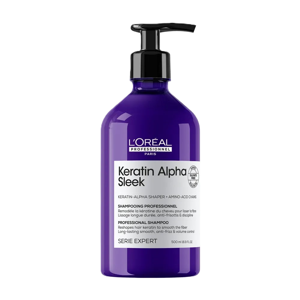 Loreal Professional Keratin Alpha Sleek Anti-Frizz Shampoo