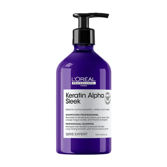 Loreal Professional Keratin Alpha Sleek Anti-Frizz Shampoo