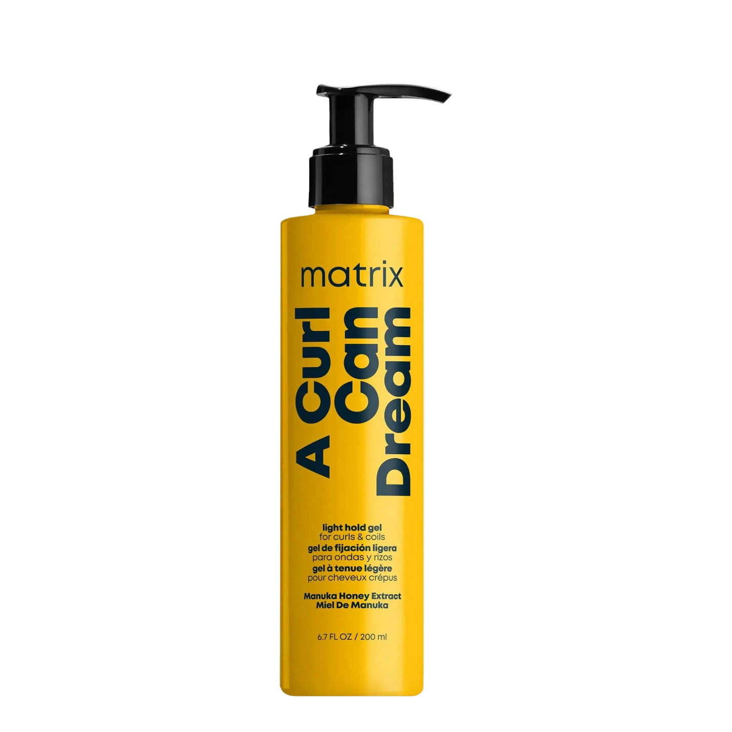 Matrix A Curl Can Dream Light Hold Gel For Curly, Coily, & Wavy Hair - Controls Frizz and Defines Curls Without Flaking or Crunch, Silicone, Sulfate & Paraben-Free, Salon Styling Gel