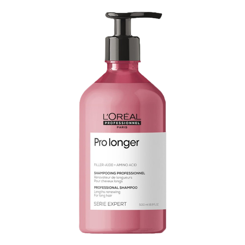 L'Oréal Professionnel Paris Pro Longer Thickening Shampoo - Reduces Breakage & Appearance of Split Ends For Thin & Fine Hair Types, Adds Volume & Shine