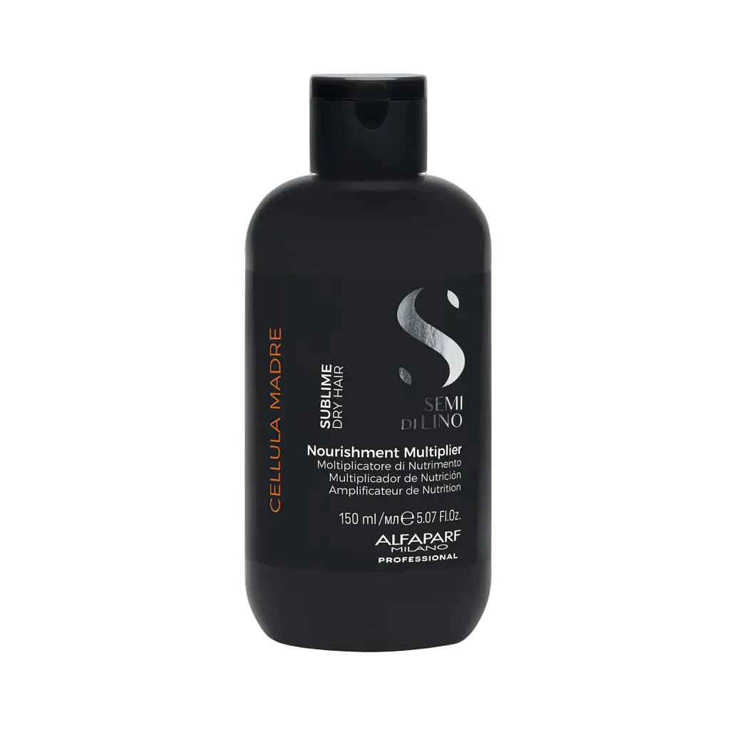 ALFAPARF MILANO Semi di Lino Sublime Cellula Madre Nourishing Multiplier for Dry Hair - Nourishes Hair Without Weighing It Down - Protects Color - Adds Shine