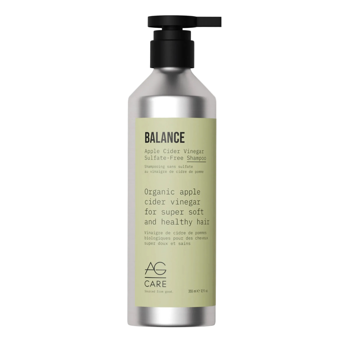 AG Care Balance Apple Cider Vinegar Sulfate-Free Shampoo