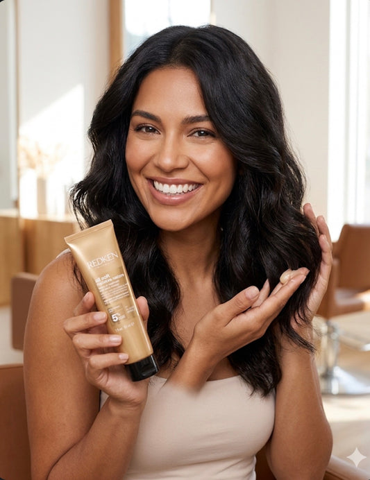 Redken All Soft Heavy Cream Mask Treatment- Moisturizing Deep Conditioner Treatment For Dry Hair, Softens and Smooths Hair, With Argan Oil