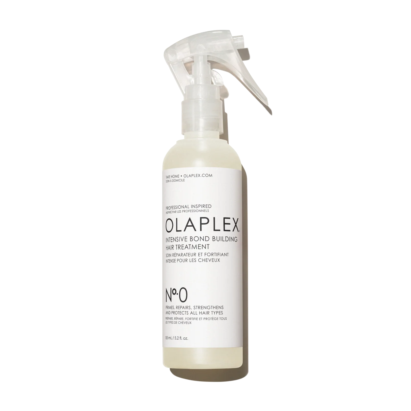 Olaplex Nº. 0 Intensive Bond Building Hair Treatment: Primes & Strengthens | Repairs & Protects Hair | For Coily, Curly, Straight, and Wavy