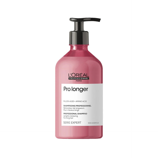 L'Oréal Professionnel Paris Pro Longer Thickening Shampoo - Reduces Breakage & Appearance of Split Ends For Thin & Fine Hair Types, Adds Volume & Shine