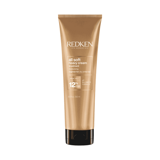 Redken All Soft Heavy Cream Mask Treatment- Moisturizing Deep Conditioner Treatment For Dry Hair, Softens and Smooths Hair, With Argan Oil