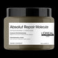 L'Oréal Professionnel Paris Absolut Repair Molecular Hair Mask - Repairs Damage & Restores Strength For Extremely Dry Damaged Hair, Extra Detangling & Hydration, Peptides Bonder
