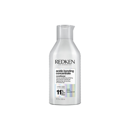Redken Acidic Bonding Concentrate Conditioner For Damaged Hair Repair - Strengthens and Repairs Weak and Brittle Hair, Sulfate-Free, With Citric Acid