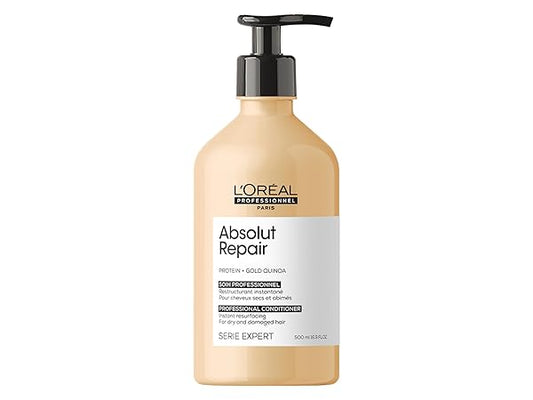 L'Oréal Professionnel Paris Absolut Repair Conditioner – Nourishing Protein Treatment For Dry, Damaged Hair, Repairs Damage & Provides Hair Shine