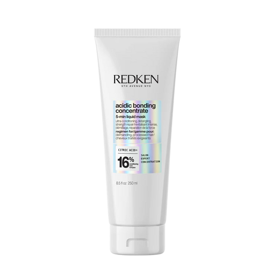 Redken Acidic Bonding Concentrate Hair Mask - Hydrating 5 Minute Liquid Mask, Bond Building & Strengthening, For Dry, Damaged Hair
