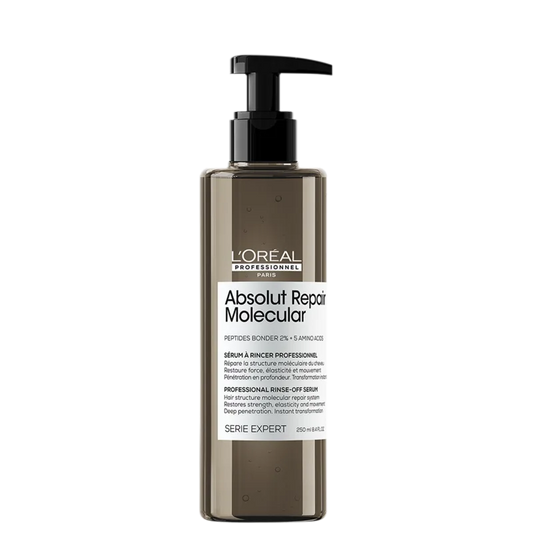 L'Oréal Professionnel Paris Absolut Repair Molecular Rinse Off Hair Serum - Deep Conditioning Treatment For All Damaged Hair Types, Repairs Damage & Restores Strength