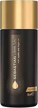 Sebastian Professional Dark Oil Lightweight Conditioner | Infused with Jojoba & Argan Oil for Silky, Smooth Conditioned Hair