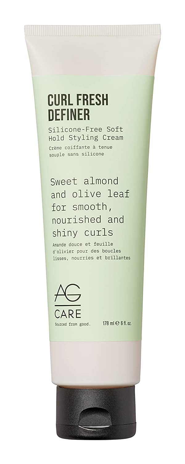 AG Care CURL FRESH definer silicone-free soft-hold styling cream
