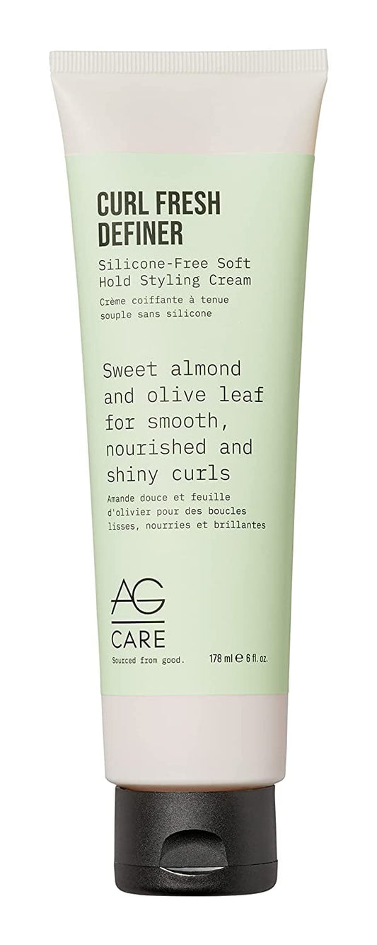 AG Care CURL FRESH definer silicone-free soft-hold styling cream
