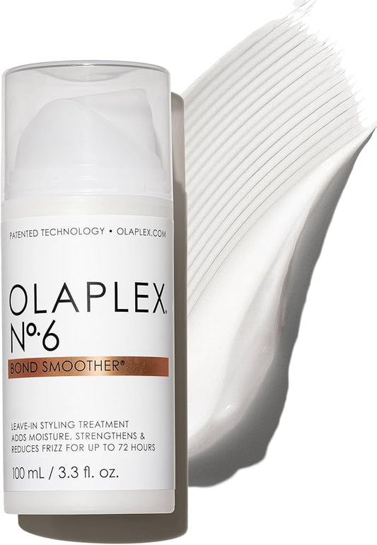 Olaplex Nº. 6 Bond Smoother: Leave-In Styling Treatment | Smooths, Conditions, & Strengthens | Frizz Control for Up to 72 Hours