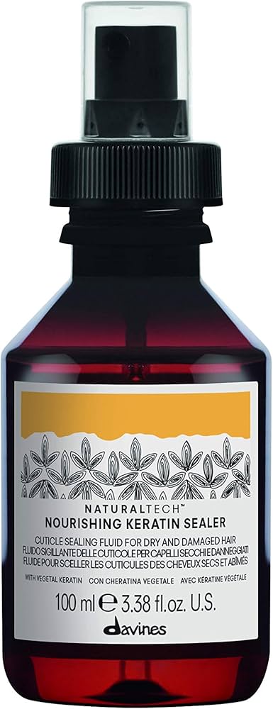 Davines Naturaltech NOURISHING Keratin Sealer, No Rinse Softening And Protection to Strengthen And Defend Against Split Ends