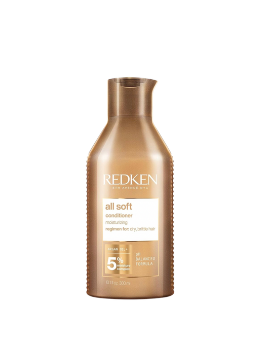 Redken All Soft Argan Oil Conditioner | For Dry / Brittle Hair | Moisturizes & Provides Intense Softness | With Argan Oil