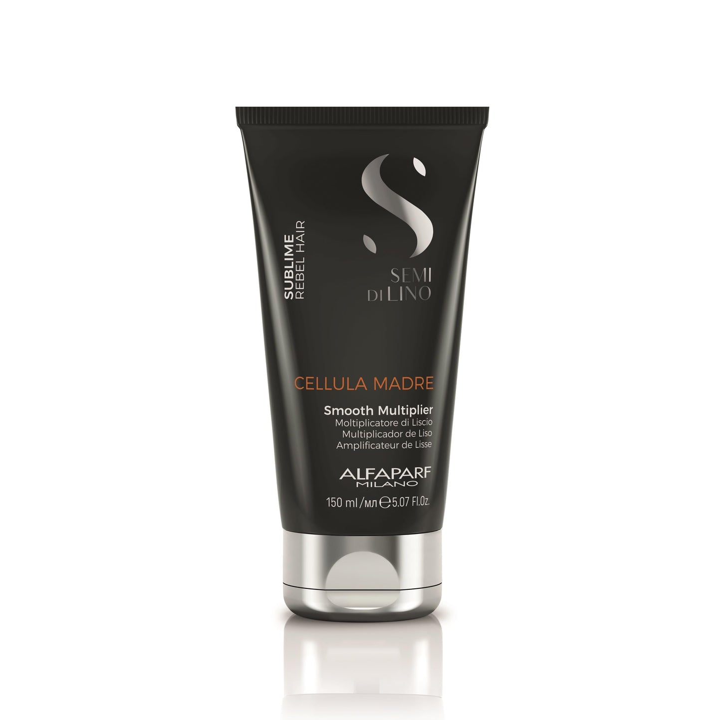 Alfaparf Milano Semi di Lino Cellula Madre Smooth Multiplier - Shiny Hair Gel Treatment for Daily Frizz Control - Use As a Smoothing Anti Frizz Gel for Hair Shine + Manageability
