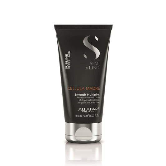 Alfaparf Milano Semi di Lino Cellula Madre Smooth Multiplier - Shiny Hair Gel Treatment for Daily Frizz Control - Use As a Smoothing Anti Frizz Gel for Hair Shine + Manageability