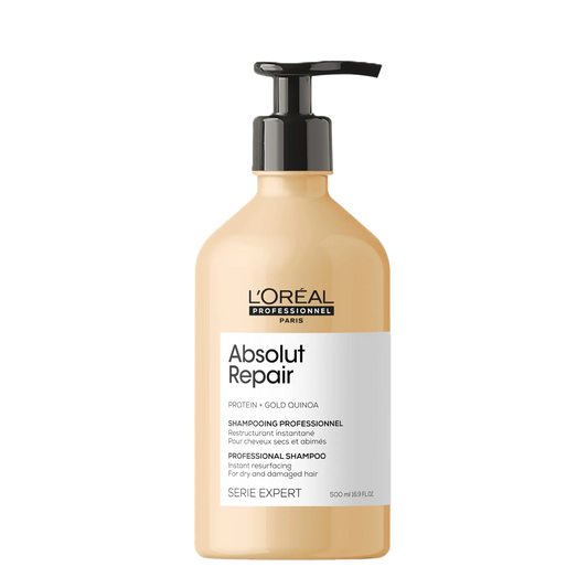 L'Oréal Professionnel Paris Absolut Repair Shampoo – Nourishing Protein Shampoo For Dry, Damaged Hair, Repairs Damage and Provides Shine
