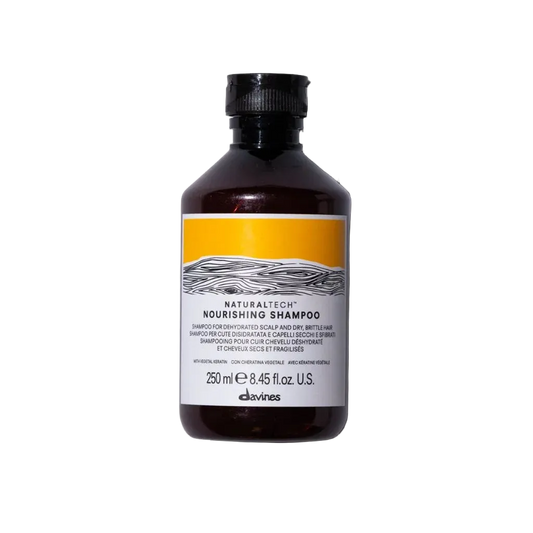 Davines Naturaltech NOURISHING Shampoo & Conditioner, Gentle Cleansing Action For Dehydrated, Dry & Brittle Scalp, Adds Softness & Brightness, Hydrates Unsctructured Hair
