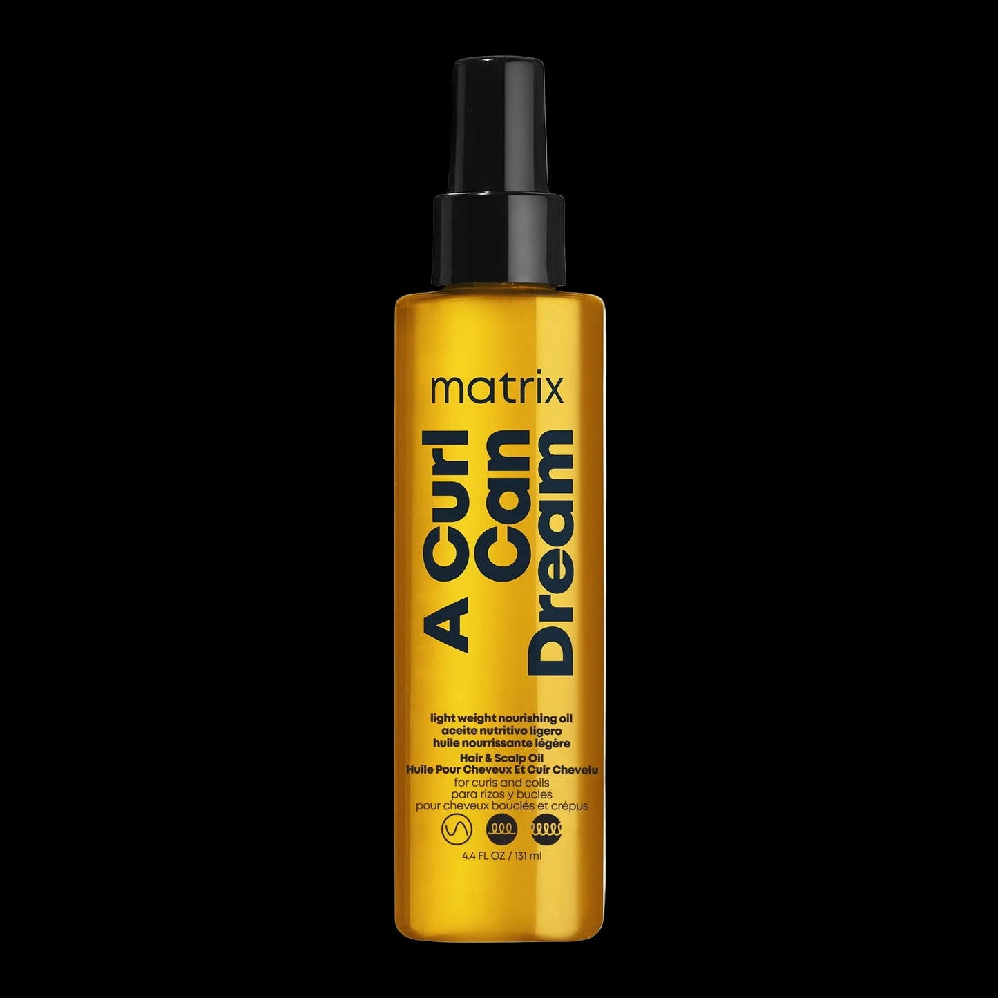 Matrix A Curl Can Dream Light-Weight Hair and Scalp Oil For Curly & Coily Hair - Controls Frizz, With Manuka Honey Extract, Silicone-Free