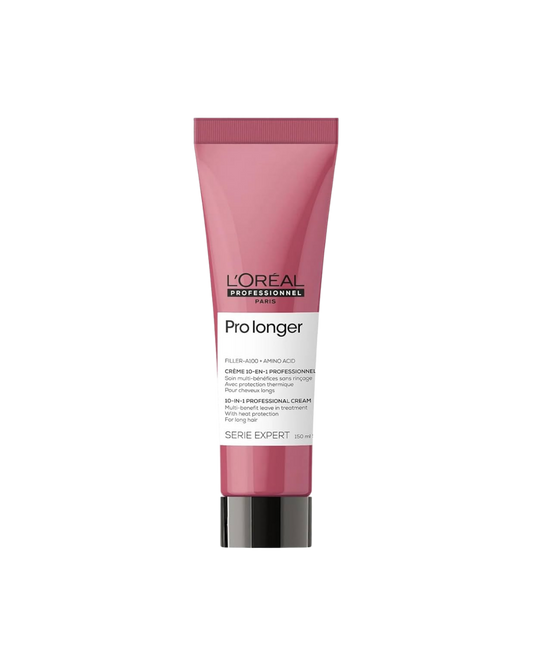 L'Oréal Professionnel Paris Pro Longer Heat Protectant Cream - For Thinned Hair, Fills and Visibly Reduces Appearance of Split Ends, Provides Thicker Hair and Shine