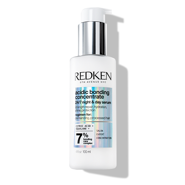 Redken Acidic Bonding Concentrate 24/7 Night & Day Serum For Damaged Hair - Nourishes & Restores, Overnight Hair Repair & Protection, Lightweight & Anti-Frizz