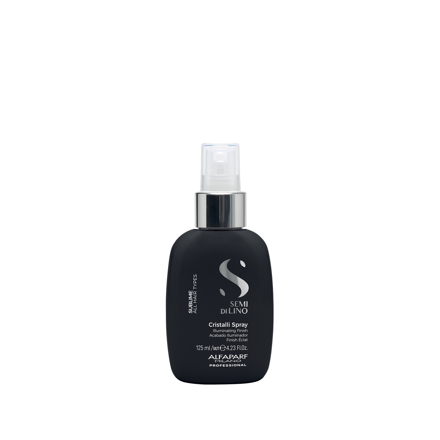Alfaparf Milano Semi Di Lino Sublime Cristalli Smoothing Finishing Spray - Lightweight - Provides Shine and Protection