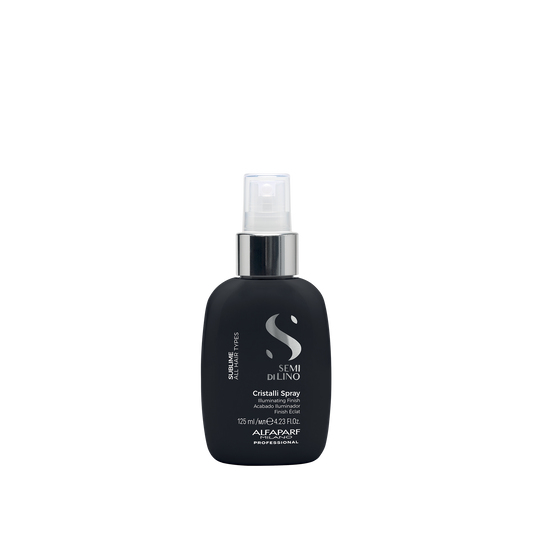 Alfaparf Milano Semi Di Lino Sublime Cristalli Smoothing Finishing Spray - Lightweight - Provides Shine and Protection
