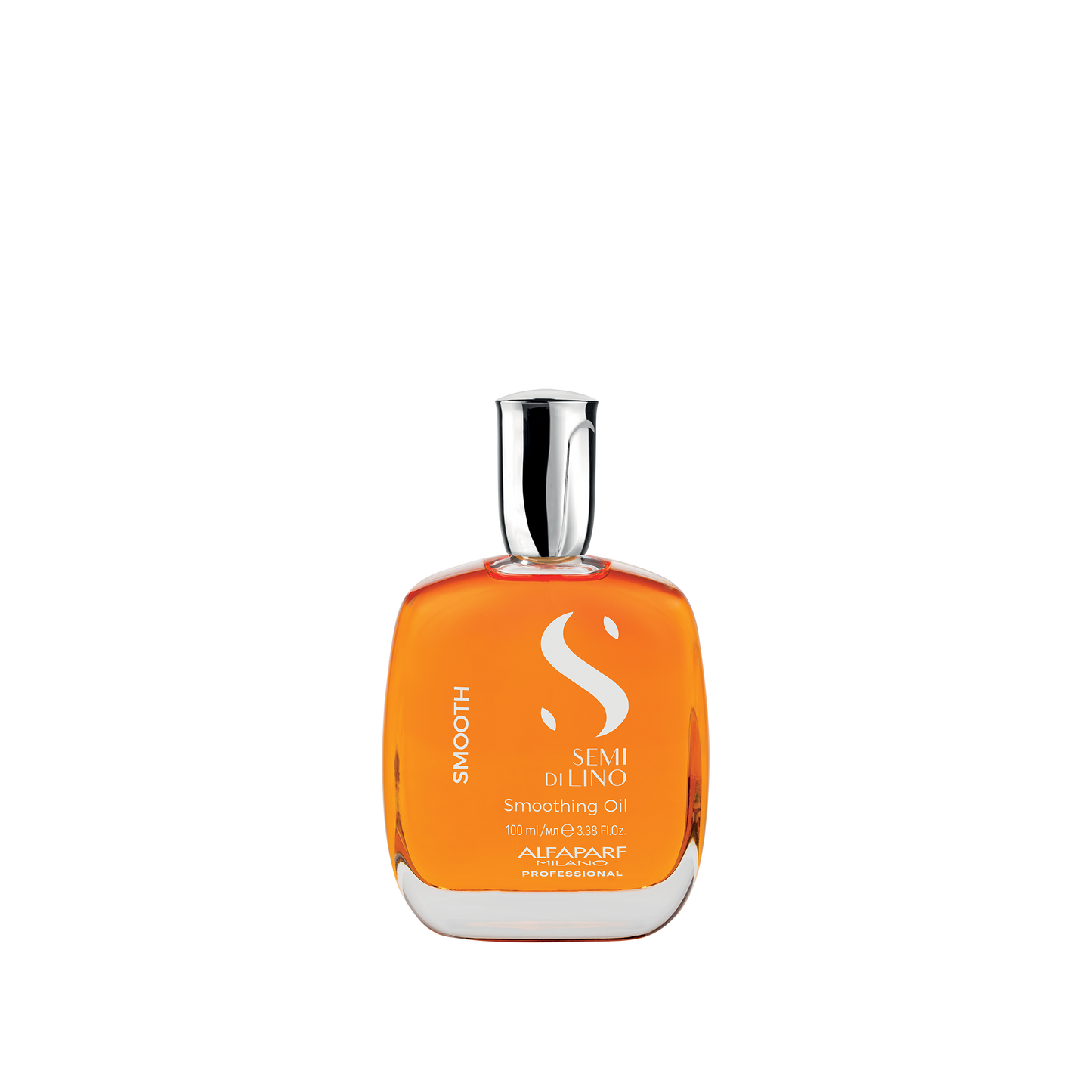 ALFAPARF MILANO Semi di Lino Smoothing Hair Oil Treatment - Frizz Control Oil to Brighten Hair + Protect from Heat & Humidity- Hair Serum for Damaged & Dry Hair