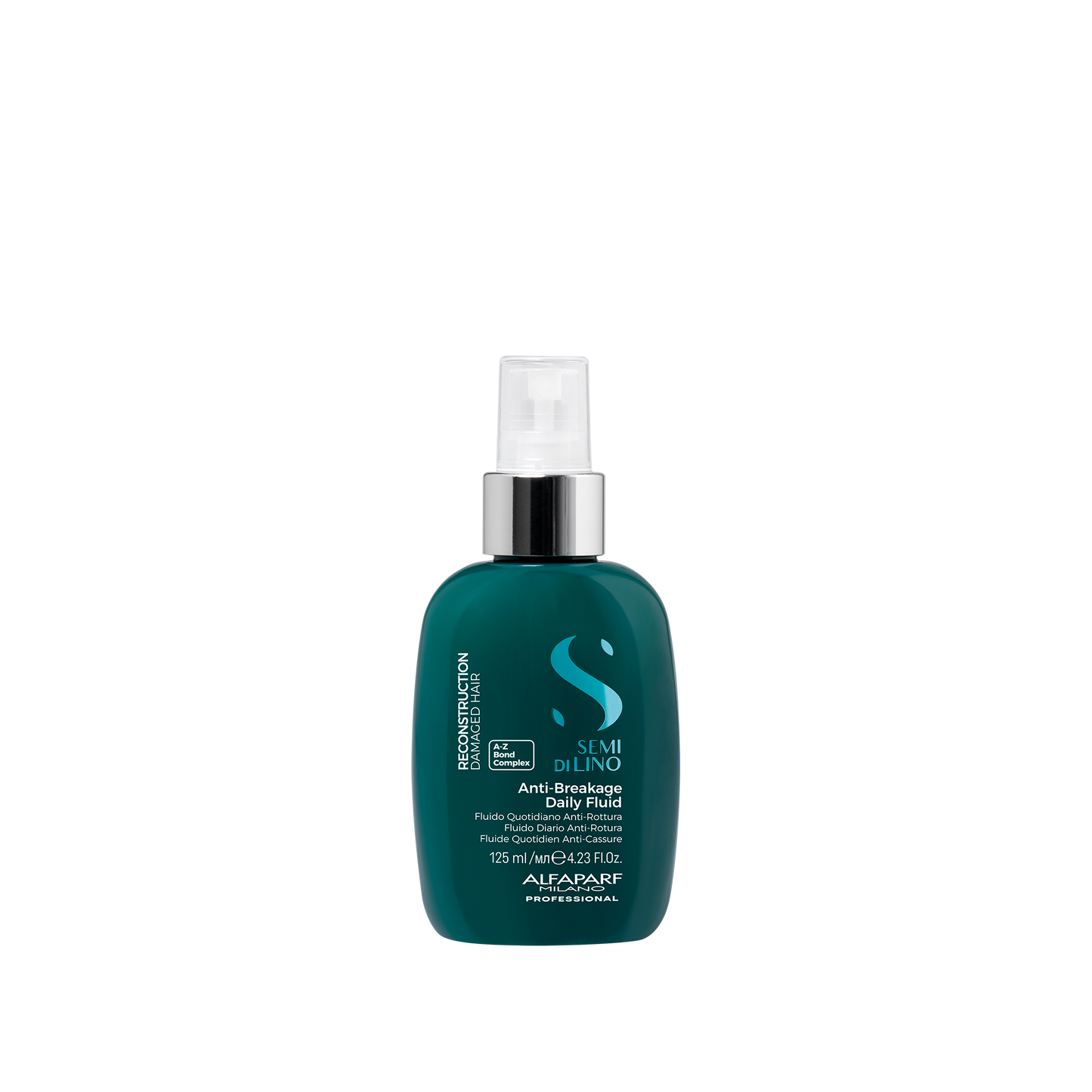 ALFAPARF MILANO Semi di Lino Reconstruction Reparative Anti Breakage Daily Fluid for Damaged Hair - Hair Breakage Treatment - Protects - Adds Shine - Thermal Protector - Fine Hair - Vegan