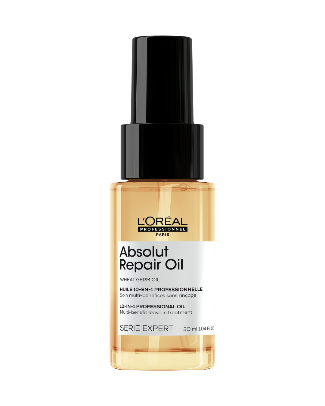 L'Oreal Professionnel Paris Absolut Repair 10-in-1 Oil - Nourishing Multi-Benefit Hair Oil For Dry & Damaged Hair, Repairs Damage Repair & Provides Shine