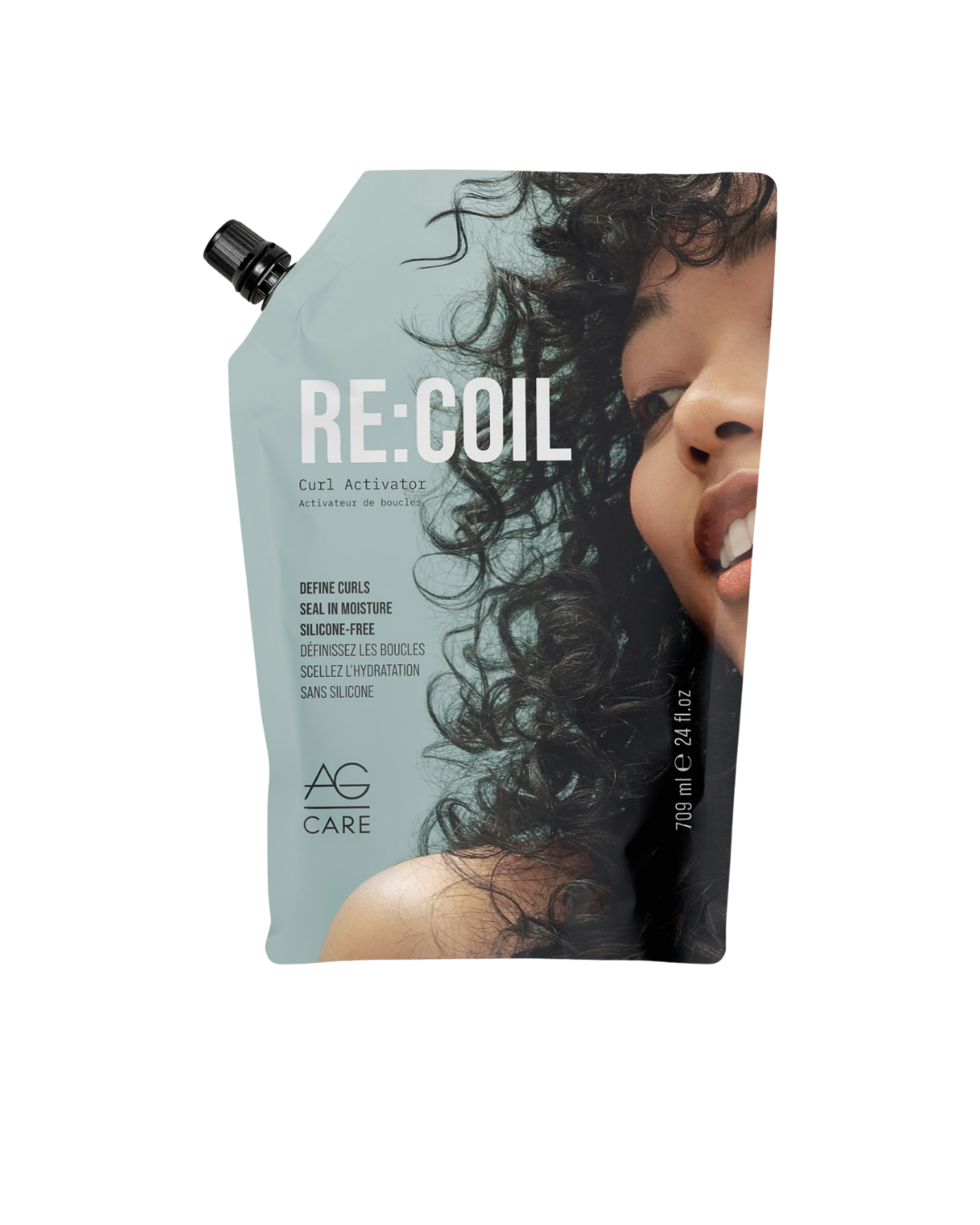 AG Care Re:Coil Curl Activator Curl Cream with Keratin Amino Acids - Ultra-Nourishing Curly Hair Cream for Defined, Healthy Curls