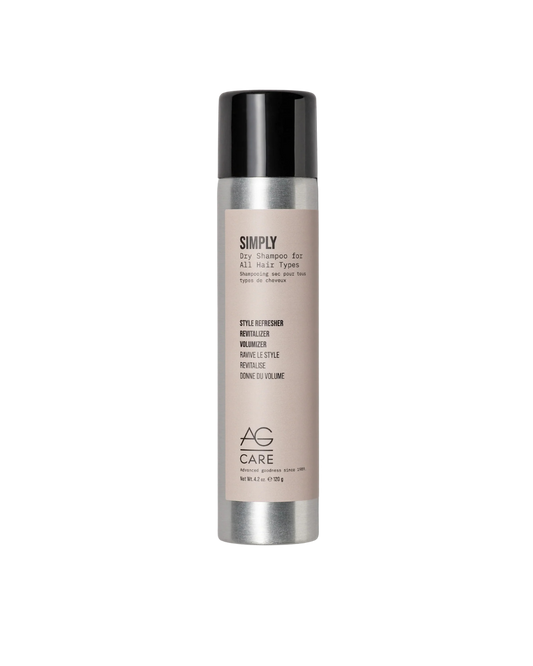 AG Care Simply Dry Shampoo, Refresh Hair and Add Volume with Rice and Tapioca Starches - For All Hair Types