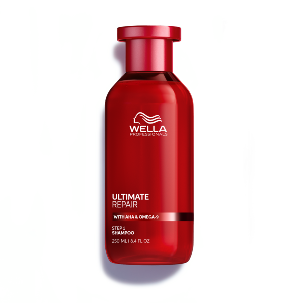 Wella Professionals ULTIMATE REPAIR Shampoo for Damaged Hair | Repairs, Strengthens, & Moisturizes with AHA & Omega-9 | For All Hair Types