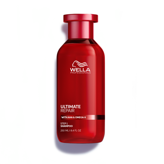 Wella Professionals ULTIMATE REPAIR Shampoo for Damaged Hair | Repairs, Strengthens, & Moisturizes with AHA & Omega-9 | For All Hair Types